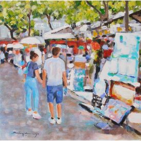 Montmartre III | városkép festmény