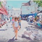 Montmartre | párizsi utcai jelenet festmény