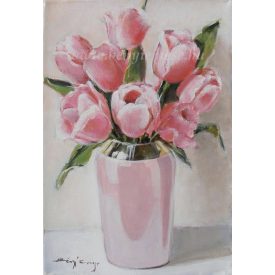 Tulipánok | romantikus hangulatú festmény