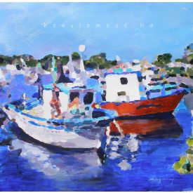 Ischia | kortárs tengeri festmény